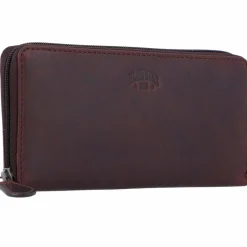 Outlet Klondike 1896 Viola Geldbörse Leder 20 cm dunkelbraun