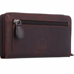 Outlet Klondike 1896 Viola Geldbörse Leder 20 cm dunkelbraun