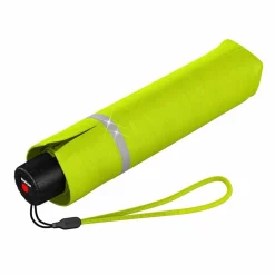 Outlet Knirps Rookie Taschenschirm 22 cm lime reflective
