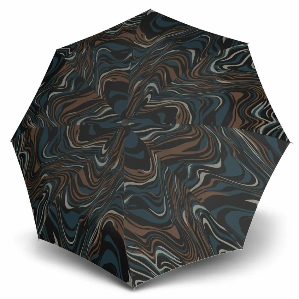 Clearance Knirps T.200 Duomatic Taschenschirm 28 cm tiger blue