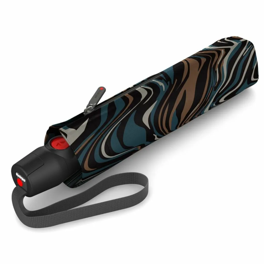 Clearance Knirps T.200 Duomatic Taschenschirm 28 cm tiger blue
