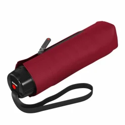 Knirps Taschenschirme|Reiseschirme<T.020 Taschenschirm 19,5 cm dark red