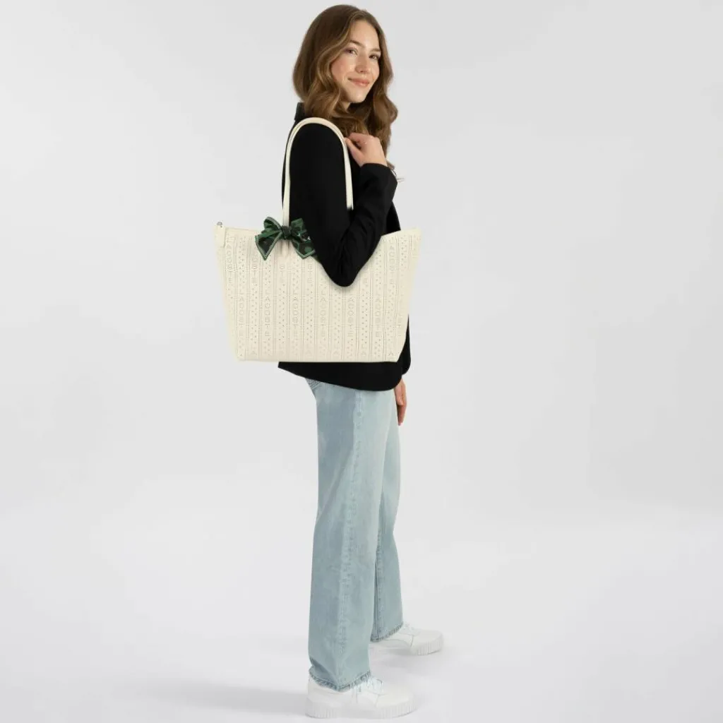 Online Lacoste Back To Work L.12.12 Concept Shopper Tasche L 35 cm punch wording laponie