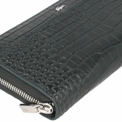 Clearance Lacoste Chantaco Classics Geldbörse RFID Schutz Leder 21 cm sinople