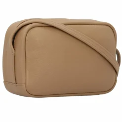 Lacoste Umhängetaschen<City Court Umhängetasche Leder 21.5 cm warm beige