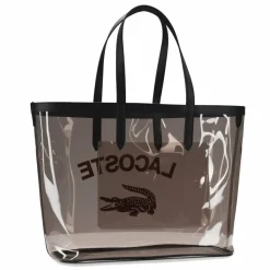 Lacoste Shopper|Schultertaschen<Core Essentials Anna Shopper Tasche L 39 cm transparent noir ermine
