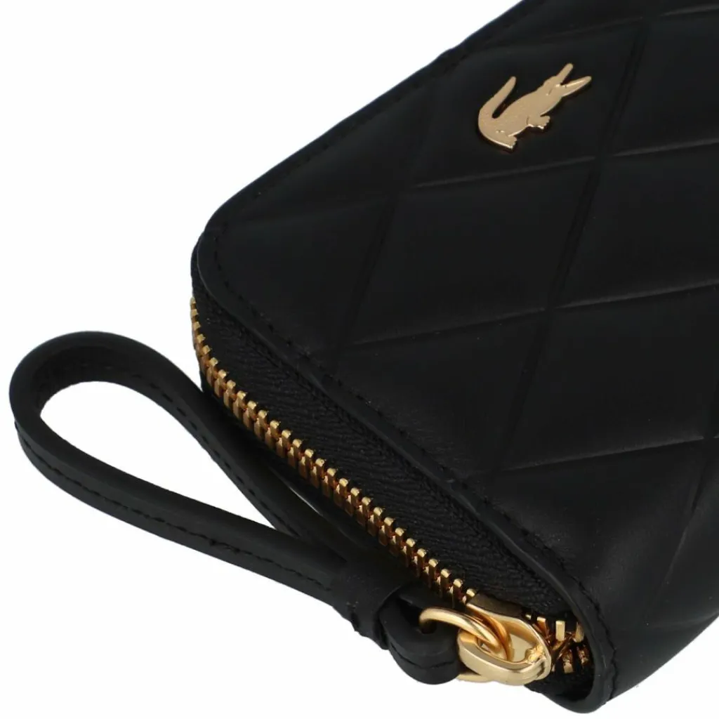 Damen Lacoste Core Essentials Crocodelle Geldbörse Leder 10.5 cm