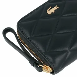 Lacoste Damengeldbörsen Querformat<Core Essentials Crocodelle Geldbörse Leder 10.5 cm sinople