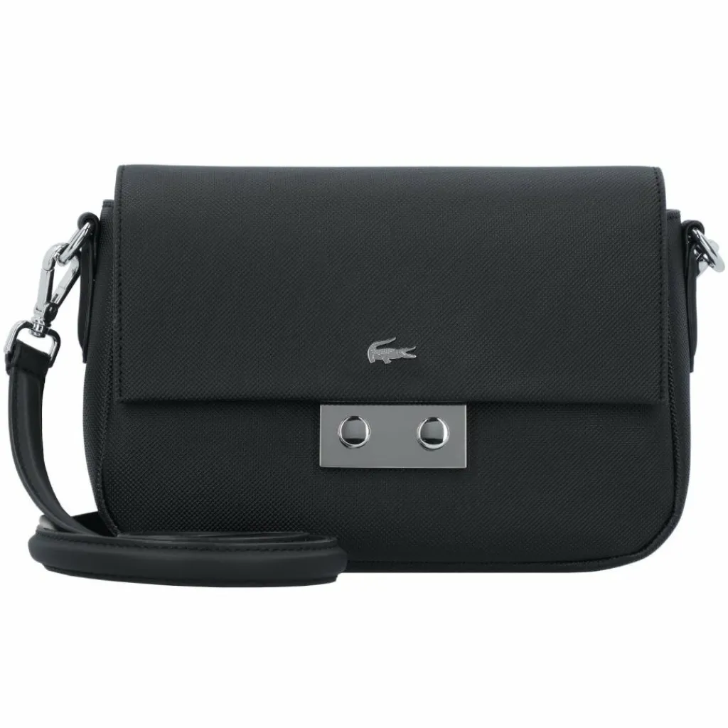 Hot Lacoste Core Essentials Daily City Umhängetasche 21.5 cm noir
