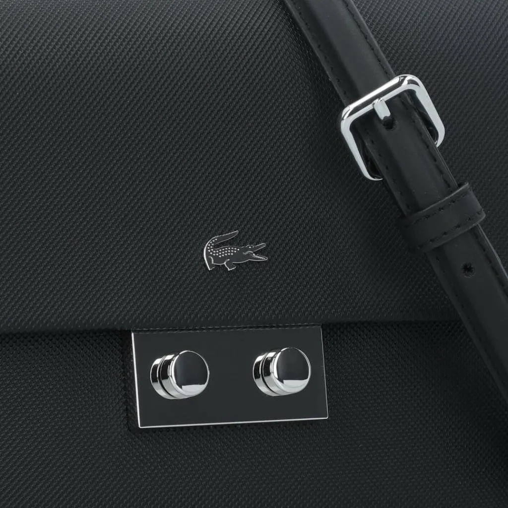 Hot Lacoste Core Essentials Daily City Umhängetasche 21.5 cm noir