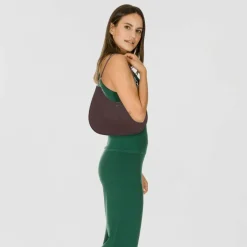 Lacoste Schultertaschen|Henkeltaschen<Core Essentials Daily City Schultertasche 35 cm fudge