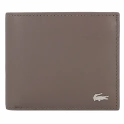 Outlet Lacoste Core Essentials FG Geldbörse Leder 11 cm morel