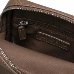 Hot Lacoste Core Essentials Men S Classic Umhängetasche 15 cm morel