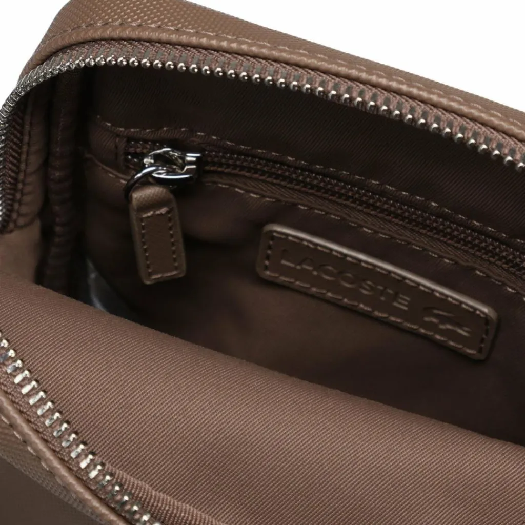 Hot Lacoste Core Essentials Men S Classic Umhängetasche 15 cm morel