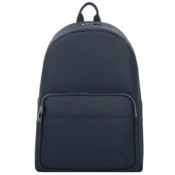 Outlet Lacoste Core Essentials Men S Classic Daypack S RFID Schutz 44 cm Laptopfach marine 166