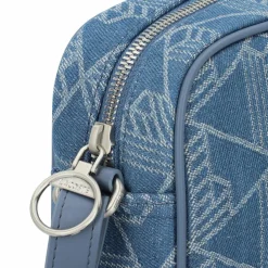 Outlet Lacoste Heritage Jacquard Mini Bag Umhängetasche 17 cm mono jacquard denim