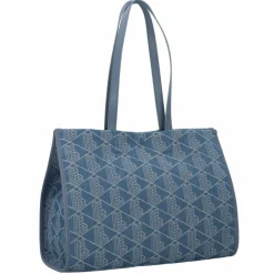 New Lacoste Heritage Jacquard Shopper Tasche 40 cm mono jacquard denim