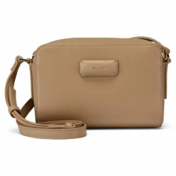 Hot Lacoste LG Casual Umhängetasche S Leder 20.5 cm tan