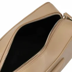 Hot Lacoste LG Casual Umhängetasche S Leder 20.5 cm tan