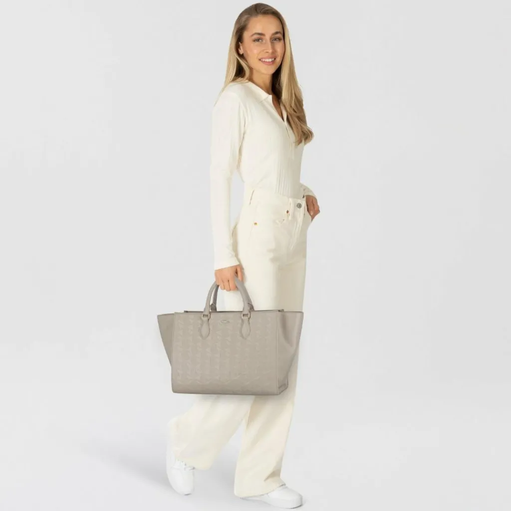 Lacoste Maheki Shopper Tasche Leder 43 cm