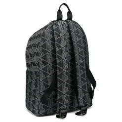 Lacoste Monogram Neocroc Daypack 43 cm Laptopfach mono jacquard denim noir