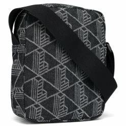 Lacoste Umhängetaschen|Mini Bags<Monogram Neocroc Umhängetasche 16 cm mono jacquard denim noir