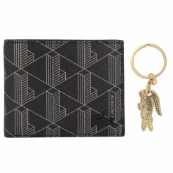 Herren Lacoste Monogram The Blend Geldbörse 11 cm