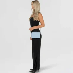 Lancaster Umhängetaschen<Dune Umhängetasche Leder 20 cm bleufume