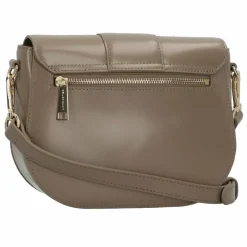 New Lancaster Gelato Ily Umhängetasche Leder 22 cm taupe