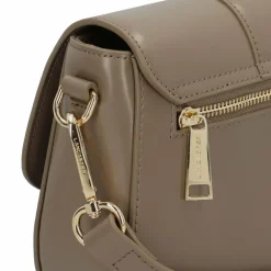 New Lancaster Gelato Ily Umhängetasche Leder 22 cm taupe