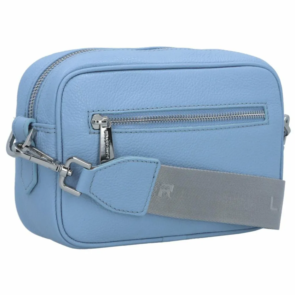 Lancaster Umhängetaschen<Milano AMA Umhängetasche Leder 21 cm bleuciel