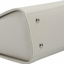 Sale Lancaster Sierra Umhängetasche Leder 24 cm ivoire