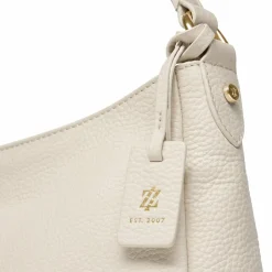 Lazarotti Bologna Leather Schultertasche Leder 27 cm cream