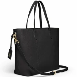 Hot Lazarotti Bologna Leather Shopper Tasche Leder 31 cm black