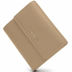 Lazarotti Damengeldbörsen Querformat<Bologna Leather Geldbörse Leder 12 cm sand