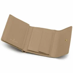 Lazarotti Damengeldbörsen Querformat<Bologna Leather Geldbörse Leder 12 cm sand