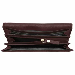 Sale Lazarotti Bologna Leather Geldbörse Leder 19 cm burgundy