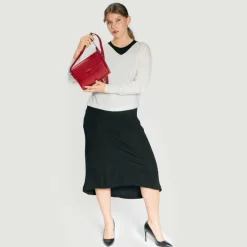 Lazarotti Bologna Leather Umhängetasche Leder 22 cm