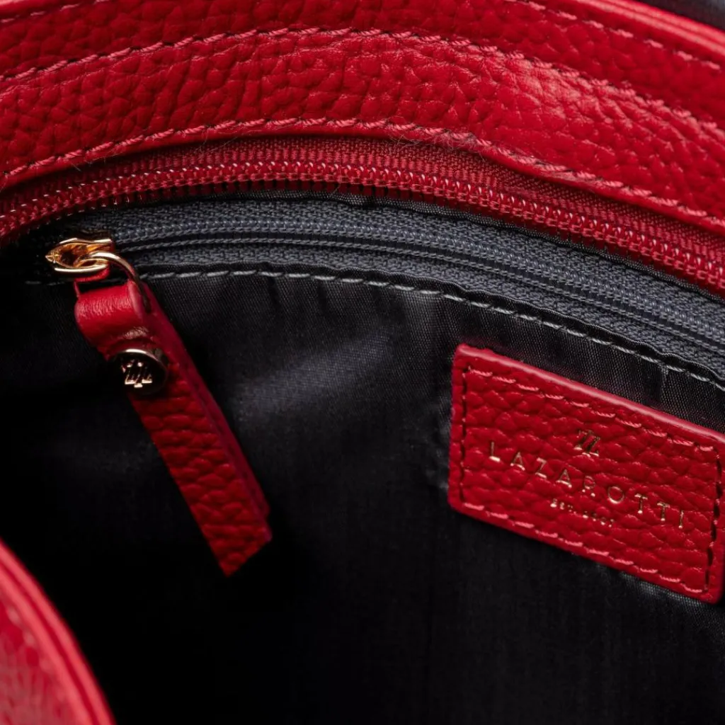 Lazarotti Bologna Leather Umhängetasche Leder 22 cm