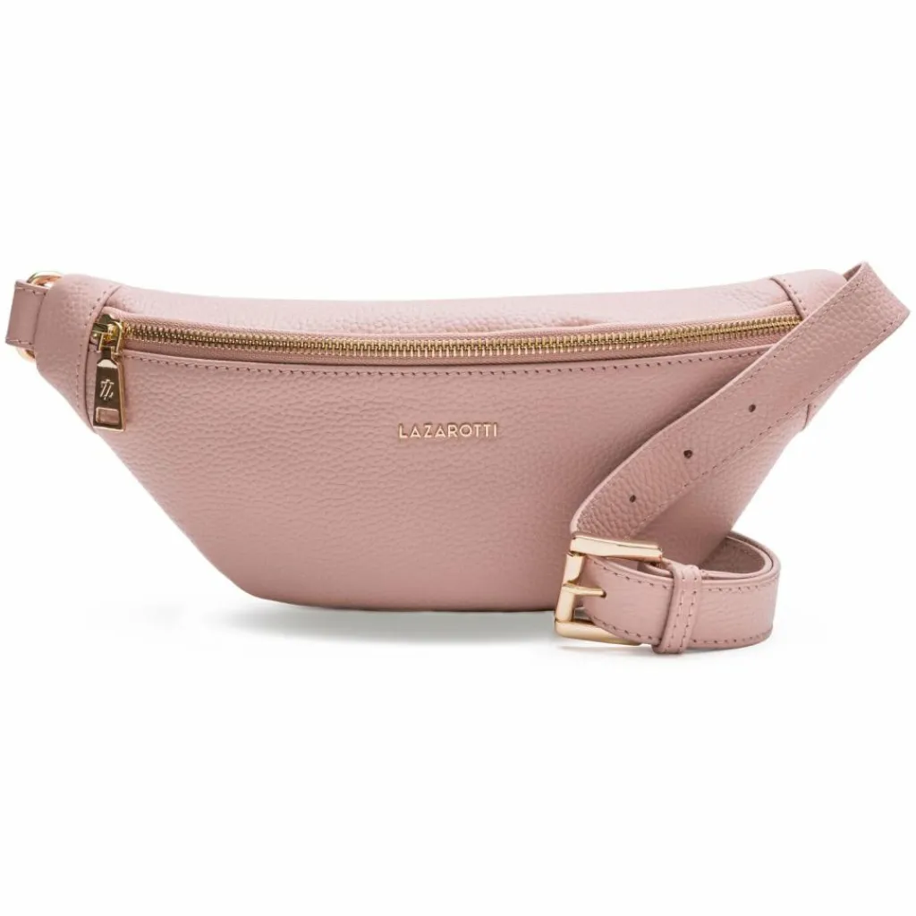 Sale Lazarotti Bologna Leather Gürteltasche Leder 31 cm rose