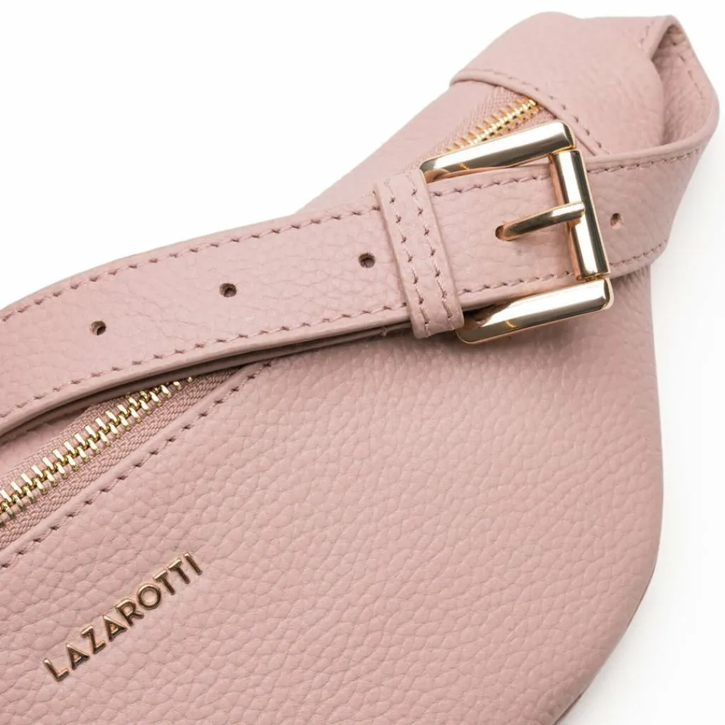 Sale Lazarotti Bologna Leather Gürteltasche Leder 31 cm rose