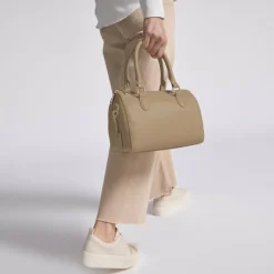 Lazarotti Henkeltaschen<Bologna Leather Handtasche Leder 26 cm sand