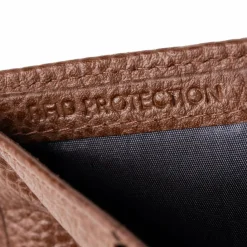 Sale Lazarotti Bologna Leather Geldbörse Leder 10 cm brown