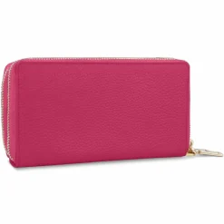 Sale Lazarotti Bologna Leather Geldbörse RFID Schutz Leder 20 cm hot pink