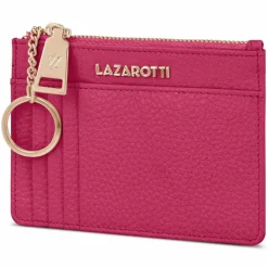 Lazarotti Schlüsseletuis<Bologna Leather Schlüsseletui Leder 11,5 cm mit Air Tag Fach hot pink