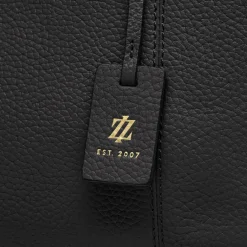 Lazarotti Schultertaschen|Henkeltaschen<Bologna Leather Beuteltasche Leder 25 cm black