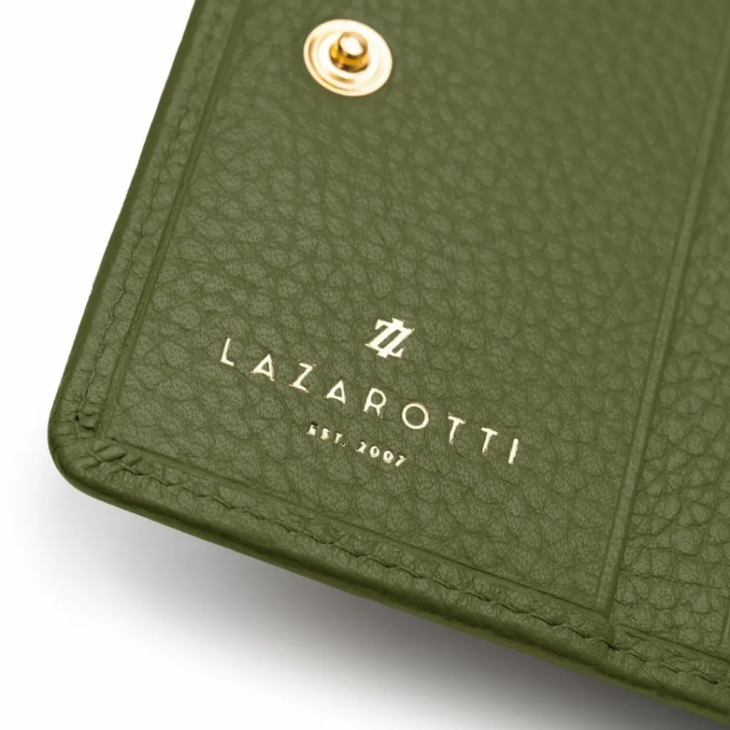 Damen Lazarotti Bologna Leather Geldbörse Leder 10 cm