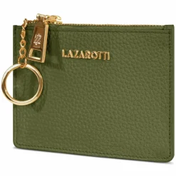 Best Lazarotti Bologna Leather Schlüsseletui Leder 11.5 cm olive