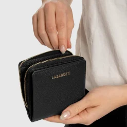 Damen Lazarotti Bologna Leather Geldbörse Leder 10 cm