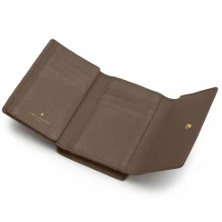 Lazarotti Damengeldbörsen Querformat<Bologna Leather Geldbörse Leder 14 cm taupe